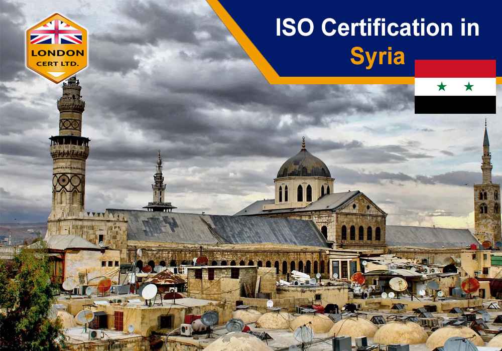 ISO Certification in Syria, Best ISO Consultant in Syria